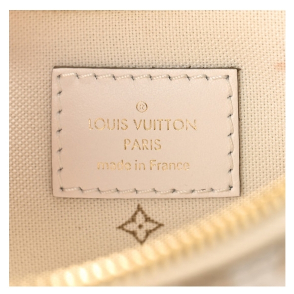 Louis Vuitton Monogram Giant Spring in the City Marshmallow Hobo in Sunset Khaki - Picture 7 of 14